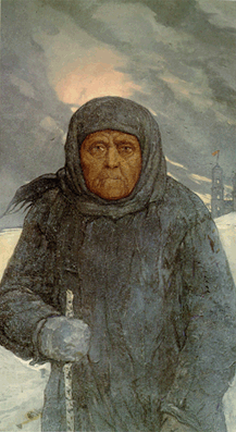 Snowstorm 1978    I.S.Glazunov.